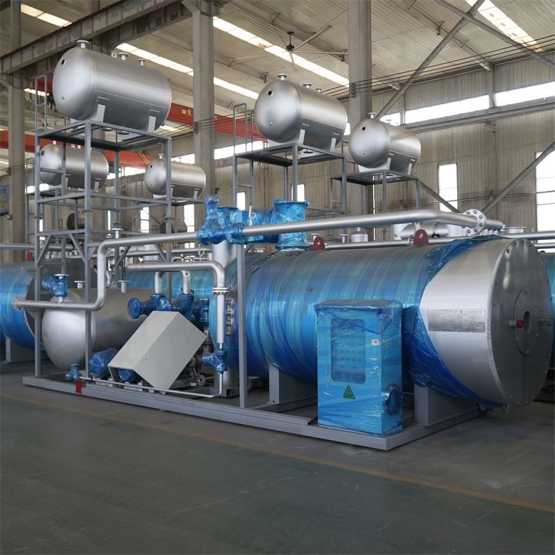 Horno de aceite por conducción de calor a gas