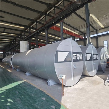 Funciones principales del tanque de betún