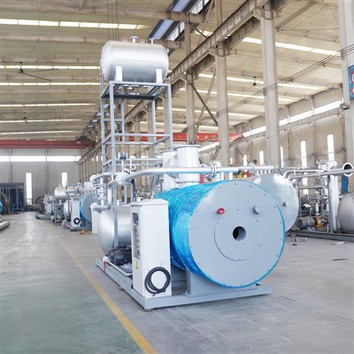 Caldera de aceite térmico de gas horizontal